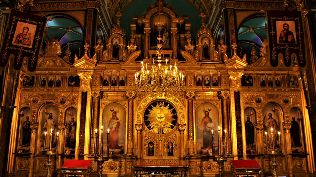 Malowana cerkiew Moldovita